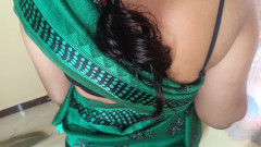 Palani69: Zelená barva Saree tetička Hot Romantika Virální video