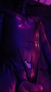 Cum in Rubber