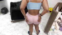 Katrina4deluxe: Velká krásná dívka předvádí svou smyslnost při převlékání