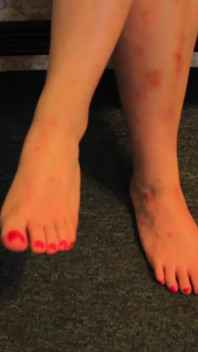Submissive Teen Gets Her Feet and Pussy Fucked