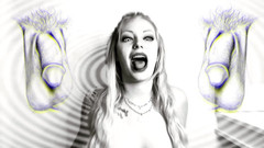 Goddess Misha Goldy: Gooning-bestellung! Nimm diesen dildo tiefer in den hals, hungrige schwanzschlampe!