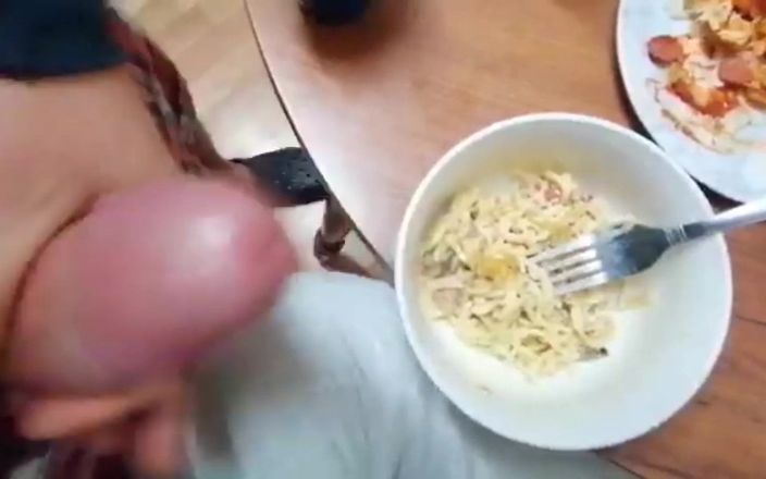 Brayan per diazz: Handjob &amp;amp; cumshot in pasta...