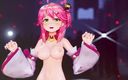 Mmd anime girls: MMD R-18, anime, des filles dansent sexy (clip 91)