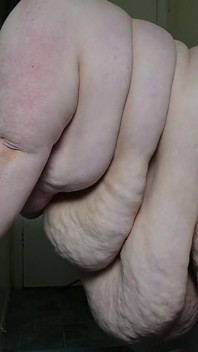 SSBBW Giant Belly Clapping Video