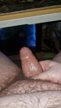 This Is What My Cock Looked Like After Masturbating.