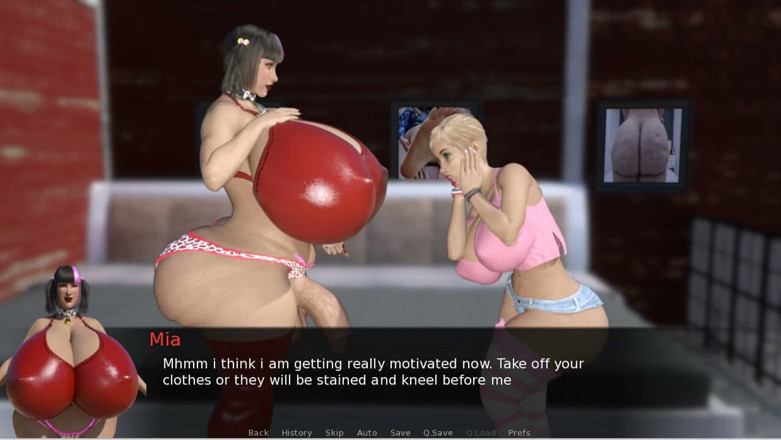 XXX Games Bunk - Trans: Futa Groves - Gameplay - Roleplay - Big Tits Futa Breeds the Mc...