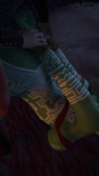Follando Un Orc Mujer Tribal Solo Para Coño En Sus Tetas