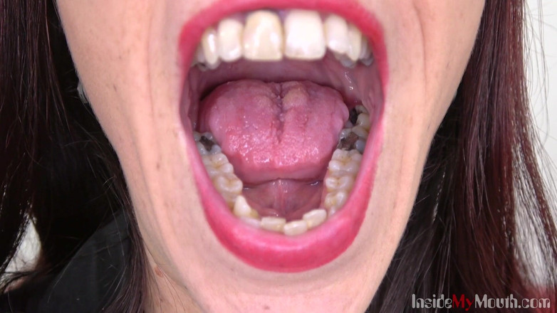 Inside My Mouth: Mouth fetish clip with ali bordeaux fullhd - Inside my mouth