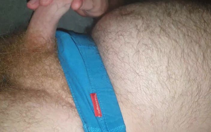 TheUKHairyBear: Hairy Daddy Bear in Briefs Edging with Multiple Orgasms