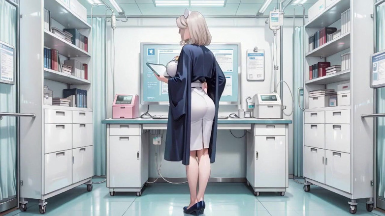 Tay Swift X: Blonde verpleegster! Privémomenten in de ziekenhuisgang, geheimen onder die witte...