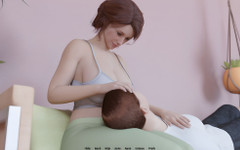 Naughty gameplays: Líbání a Hraní Si Se Svým Majitelem Busty Sexy MILF,...