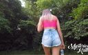 Mysterious Kathy: Candid Latina Booty in Tight Jeans Shorts (public Pee)