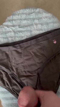 Cum on Wife’s Panties 20