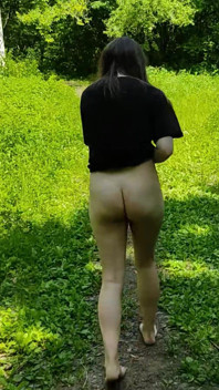 I Ran Through the Forest Park with My Butt Exposed