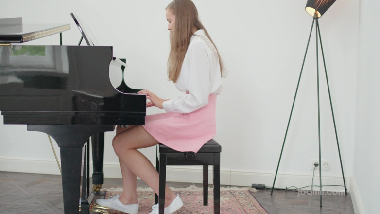 Joymii: Joymii - Stacy Seduces Music Teacher During Piano Lesson Leading to...
