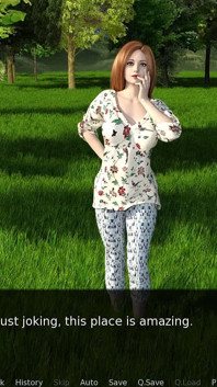 The Castaway Story: Sexy Ass Girl on the Grass in the Forest - Episódio 18
