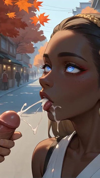 Die dunkelhäutige göttin liefert einen mutigen schlaffen oralen cumshot, der den heißesten, schmutzigsten XXX so erfreulich wie ein vorgezogener xXX