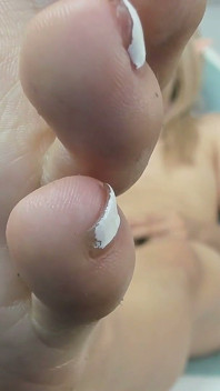Close up of the Elf Goddess's Feet