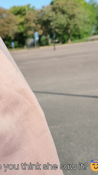 Risky Flashing at a Busy Parking Lot and Cumshot Close to a Highway