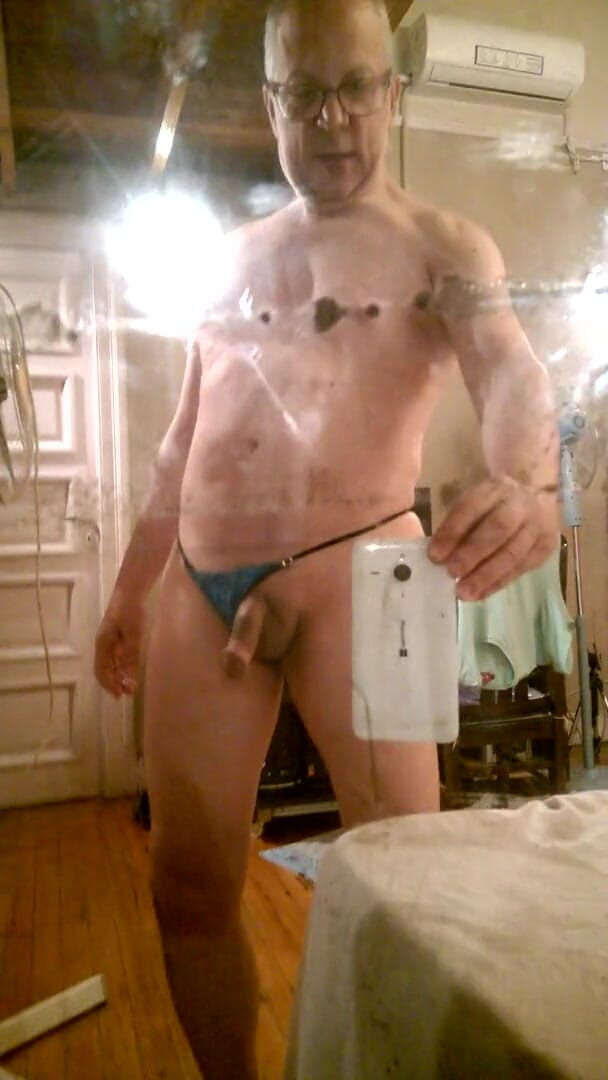 Dildo Man and Cross Hard Sex: Video selfie
