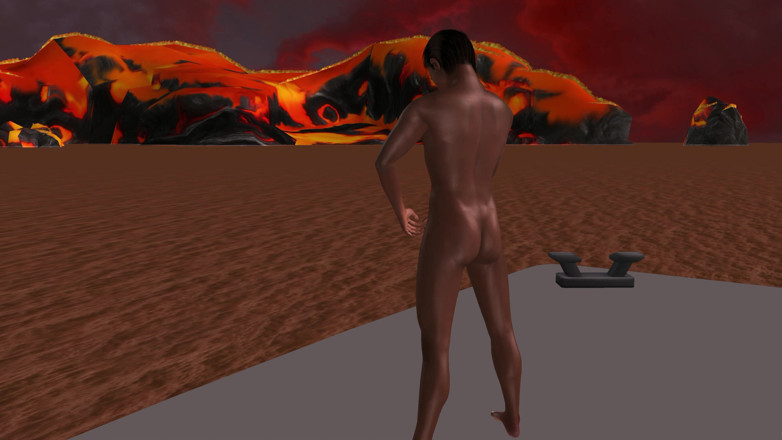 LustMen: Porno gay animé en 3D - un black en solo secoue sa...