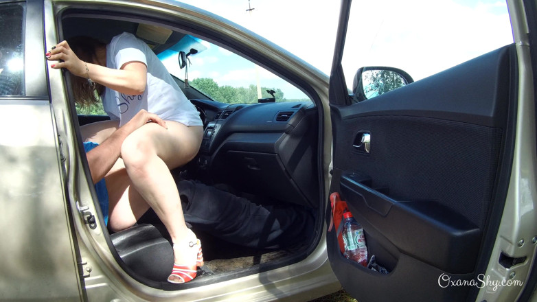 MILF Oxana: Hardcore-picknick am straßenrand