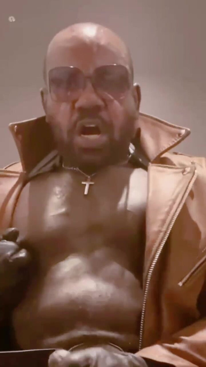 Black mature kinky muscle: Černá Denim Smoke Titplay &amp; Wank