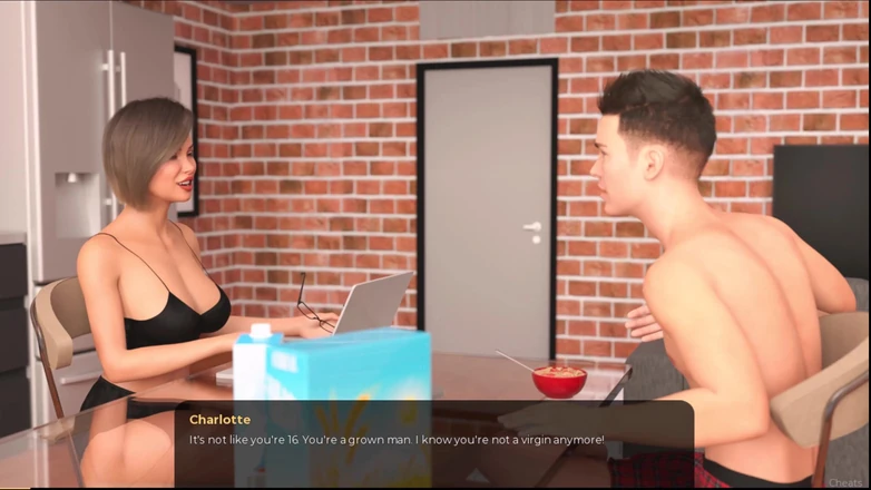 Johannes Gaming: No more cash #1: Johannes fell on Tris and his dick...