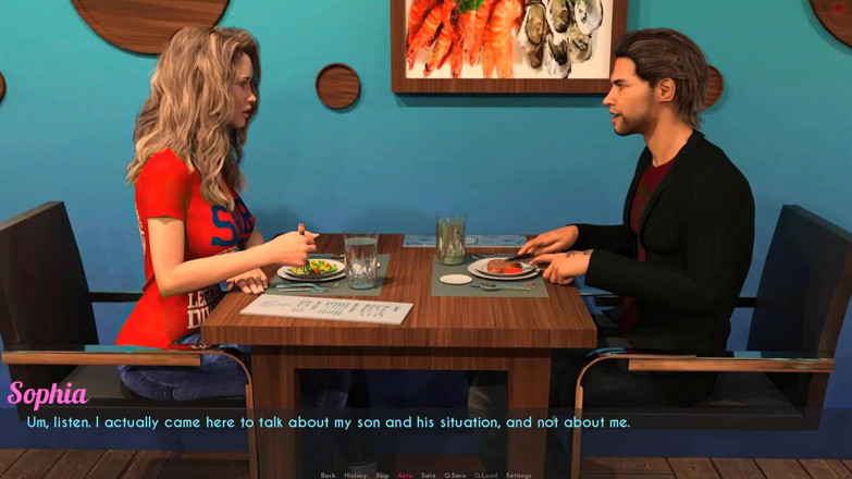 Visual Novels: A wife and stepmother part 75