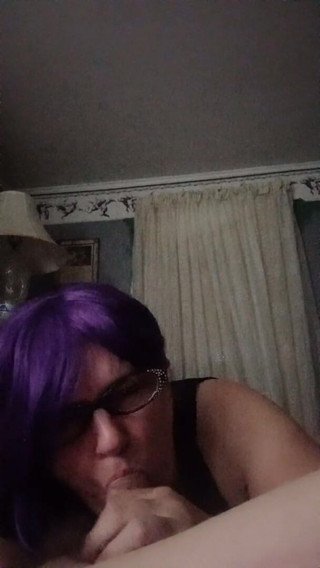 Blow_girl: Sucking cock while getting spanked.