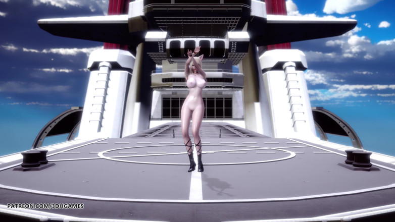 3D-Hentai Games: Hélicoptère, danse nue Ahri Akali Kaisa Seraphine, la ligue des...