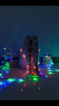 Just Me Pretending to Be Your Christmas Tree P.s. Feet Lovers Might Really Enjoy the Tease