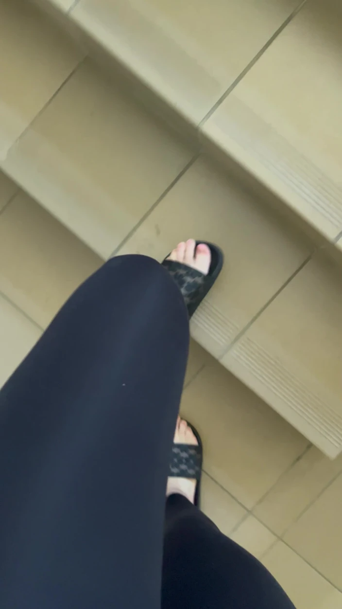 POV: I Walk Barefoot