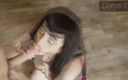 Darya Jane: Hot Goth Babe Licks Out a Facial Down on Her...