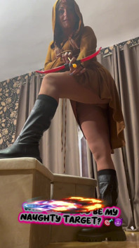 Bow in Hand, Thong on Ass, and No Mercy