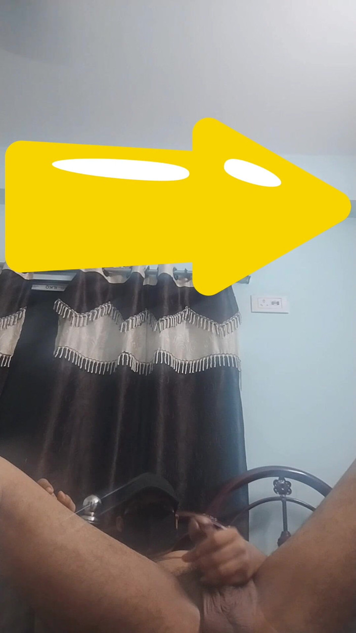 Ronit: Indian Smart Young Boy's Dick Not Erected Try to Erection