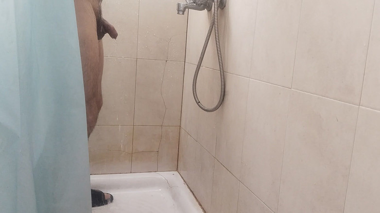 Silkybear143: 샤워하는 동안 발정난 하드코어하고 뻑가는 자지