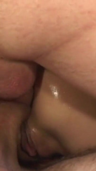 Double penetration for a nasty blonde MILF who loves getting fucked by two hard cocks