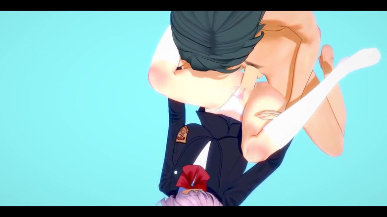 HentaiTubes: SssS Gridman Хентай - Shinjo Akane X Utsumi Sho Hardsex - японское азиатское аниме-игра-игра