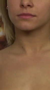 Sunny in a threesome with two cocks they fuck her and cum in her mouth