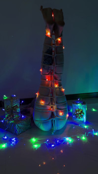 Just Me Pretending to Be Your Christmas Tree P.s. Feet Lovers Might Really Enjoy the Tease