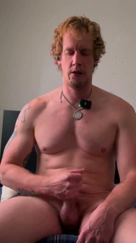 Gay Gooner Christian Hunter Cums a Second Time and Makes His Thick Cut Cock Creamy Af