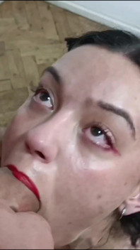 POV: Layla Sloppy Blowjob a Big Cock