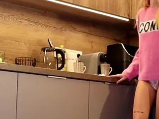 No panties TV: Perfect Body Hot and Sexy Cute Girlfriend Wants to Stay...