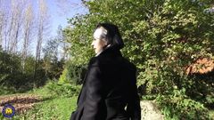 Voyeur MILF Wanilianna Loves to Play with Her Pussy in the Open Air