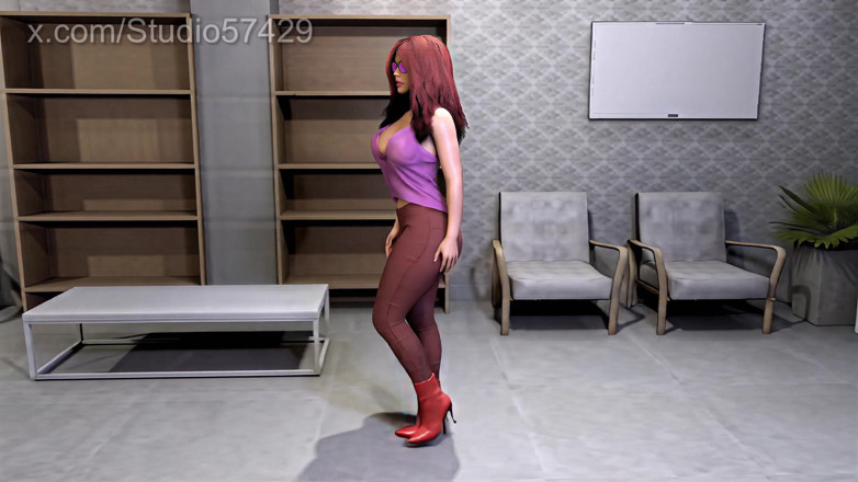 Studio 57429: ติดอยู่ในรองเท้าของ Giantess, บําเรอถุงเท้า, เหยียบย่ํา