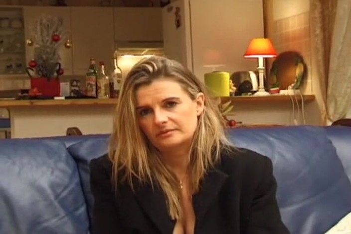 Planete Francaise: French Blonde Whore Spanked Hard Before Cumshot