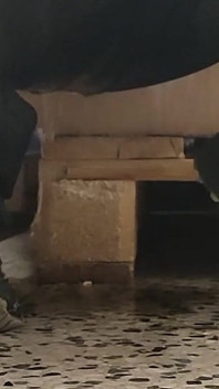 Dirty Slut Pee in Shop Eingepisst