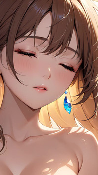 이너 글로우: 부드러운 빛을 발산하는 아름다운 젊은 여성