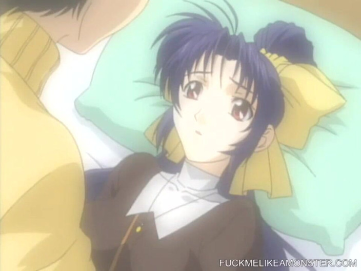 Fuck Me Like a Monster: Hentai cartoon romantic couple enjoys hardcore sex